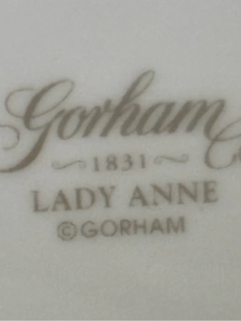 Gorham 1831 Lady Anne Tea Set – New/Open Box (9 piece) see description